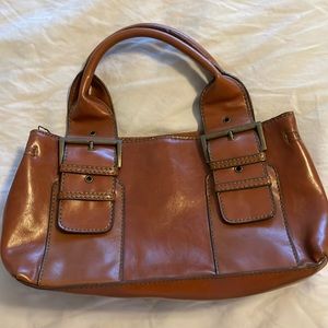 Aldo saddle leather handbag